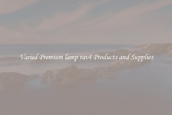 Varied Premium lamp rav4 Products and Supplies