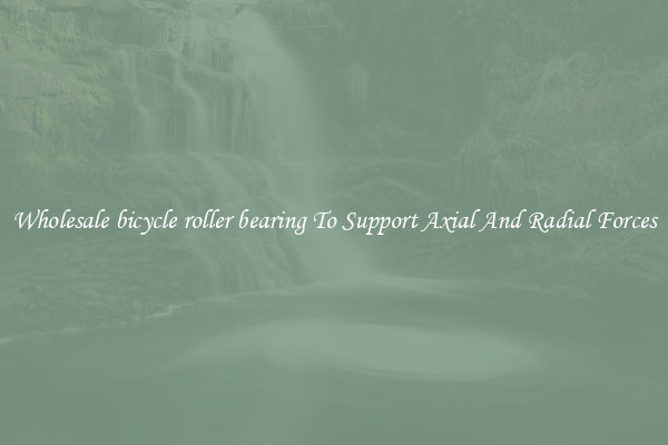 Wholesale bicycle roller bearing To Support Axial And Radial Forces